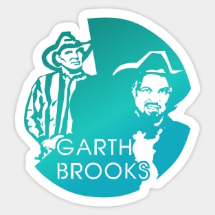 Garth Brooks Sticker